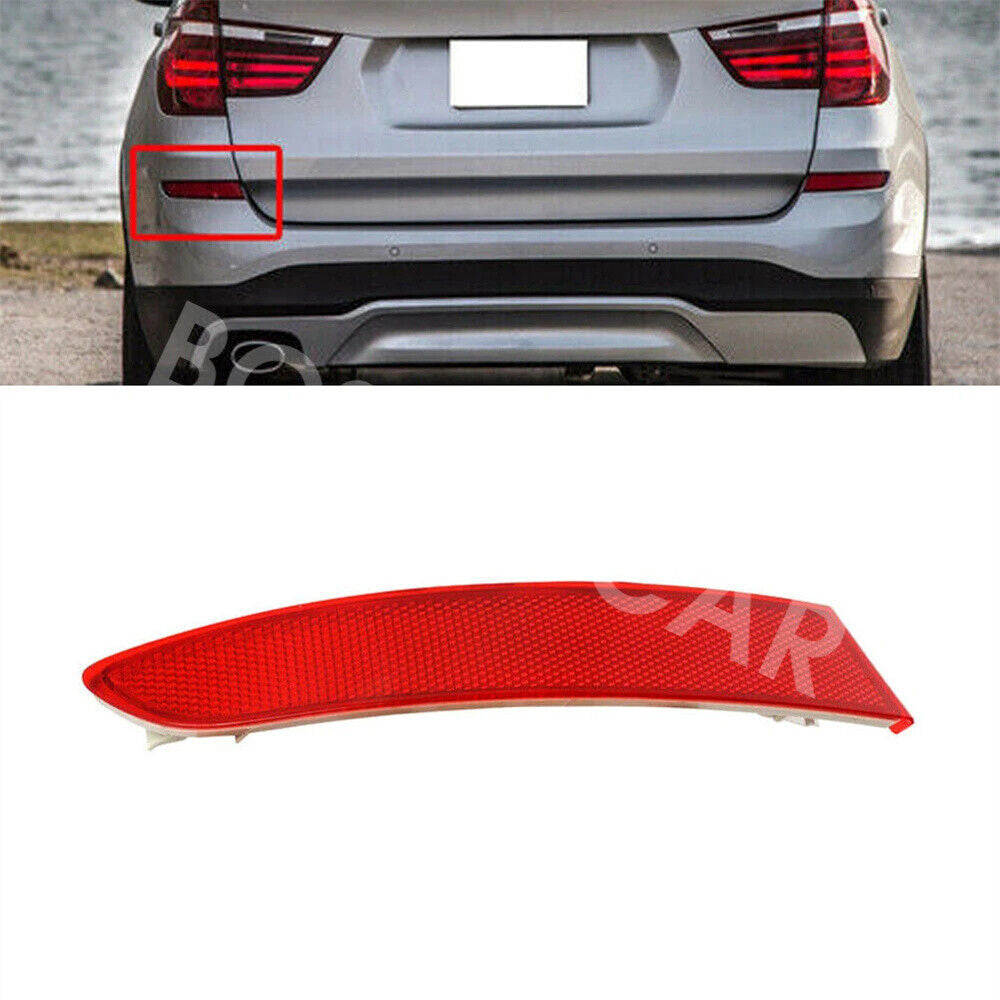 Rear Left Bumper Reflector 63257352209 Trim Fit for BMW X3 Series F25 2014-2017