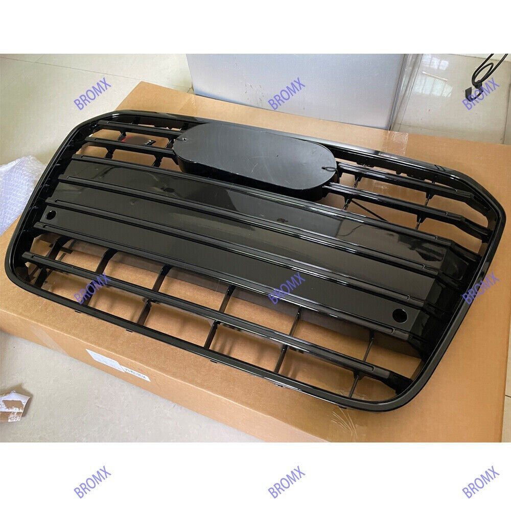 Front Bumper Grille Mesh Grill Fit for Audi A6 C7 2012 2013 2014 2015 All Black