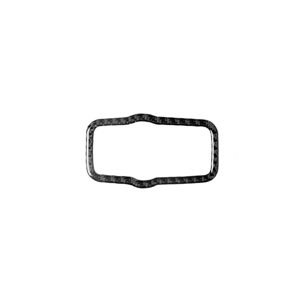 Carbon Fiber Headlight Control Cover Trim for Alfa Romeo Giulia 2017-2019