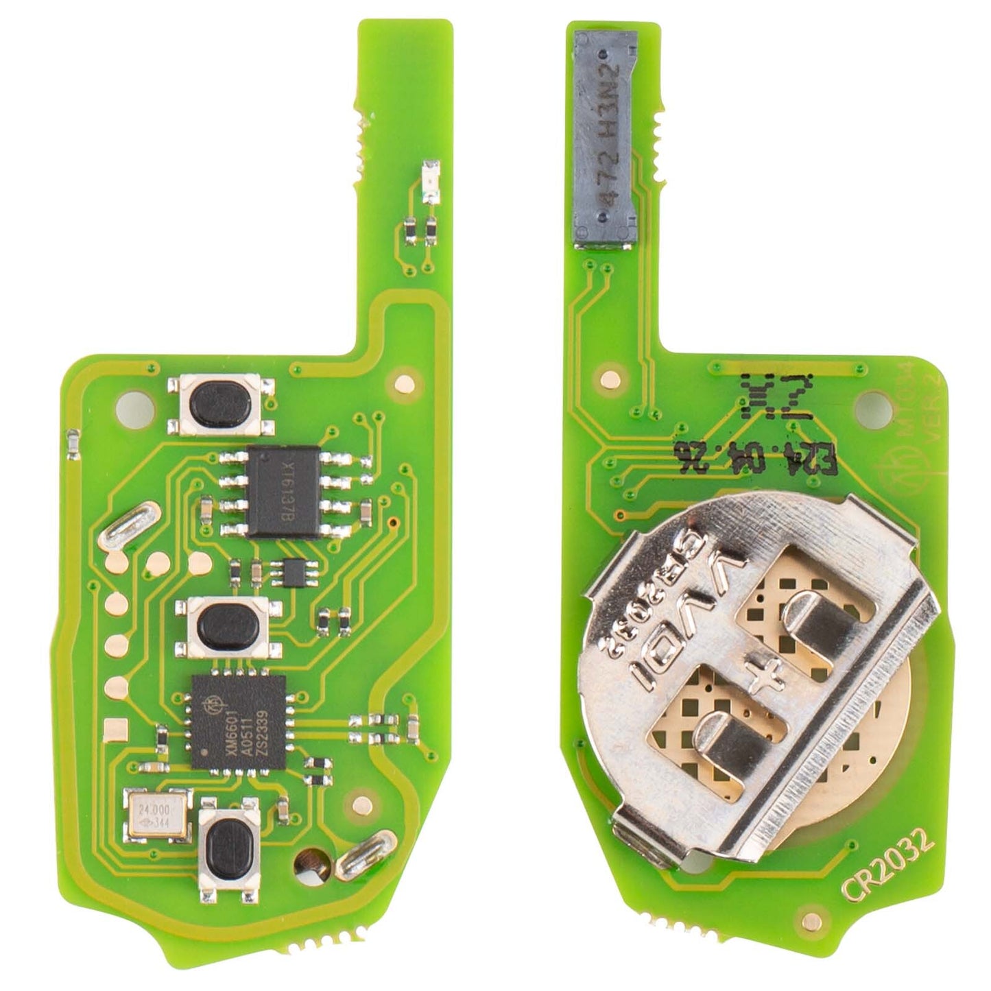 5x XZVGM1EN 3 Buttons MQB48 Folding for Smart Key PCB Exclusively for V.W