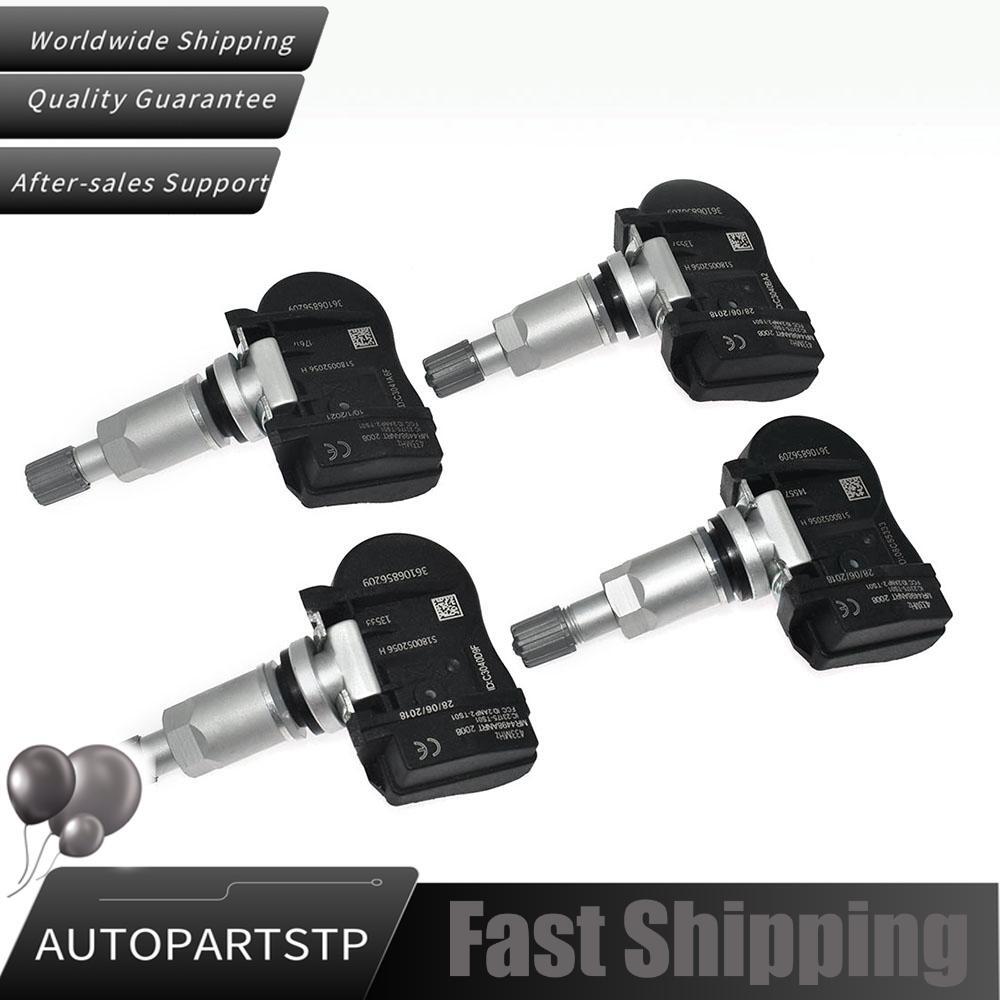 4x Tire Pressure Sensor 433MHz for BMW for Mini Cooper Cabrio Clubman 36106856209