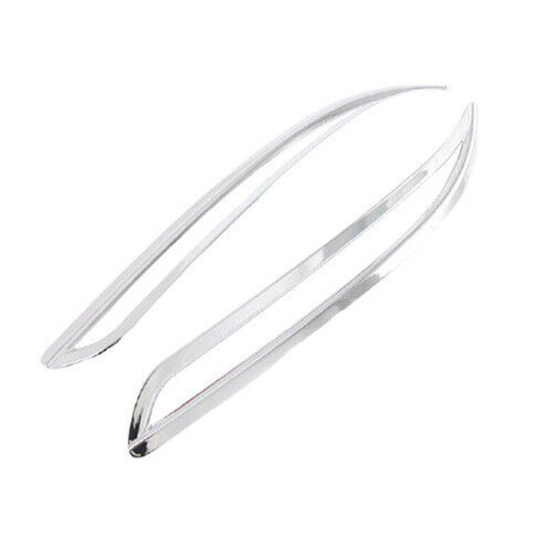 for Kia K5 2021-2023 Chrome Car Exterior Rear bumper Fog Light Frame Cover Trim