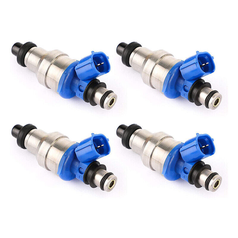 4Pcs Fuel injectors fit for 195500-1970 1990-1993 for Mazda Miata 1.6L