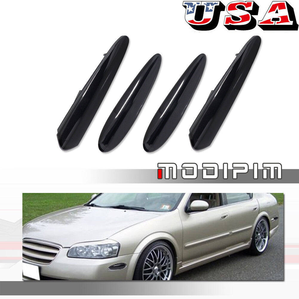 4-piece front and rear bumper side marker light housing kit for 00-03 for Nissan Maxima