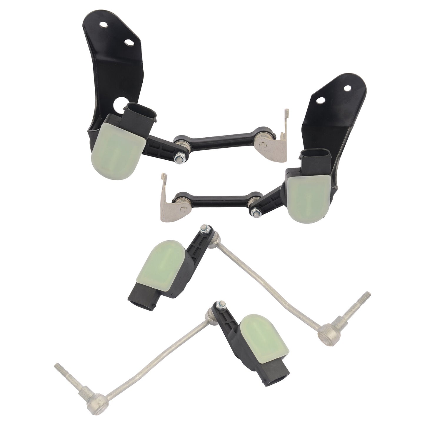 4pcs Front Rear Height Level Sensors for Audi for A8 S8 Quattro D3 4E2 4E8 3.0 4.2