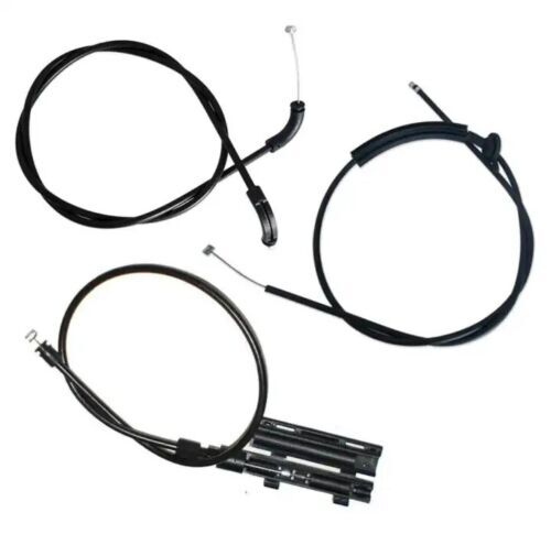 for BMW E65 E66 7er 3PCS Engine Hood Release Cable Bowden Cable Kit