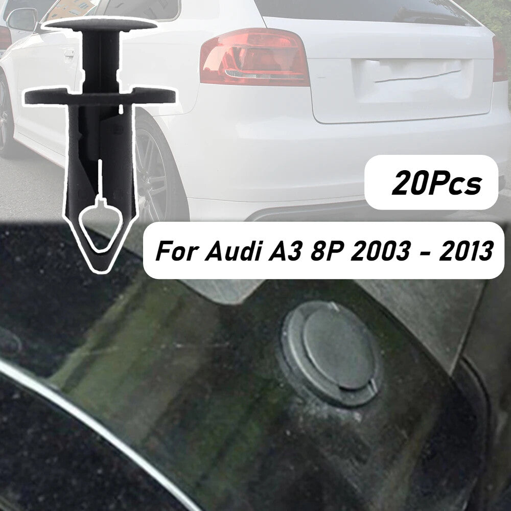 20Pcs for Audi A3 8P Front Wheel Arch Lining  Mudguard Clips 2003-13 8E0825267