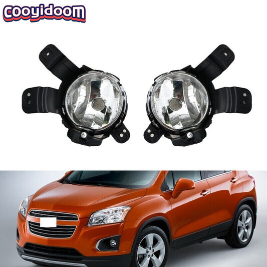 A pair of front bumper fog lights and driving lights are available on 2013-2016 for Chevrolet Trax models.