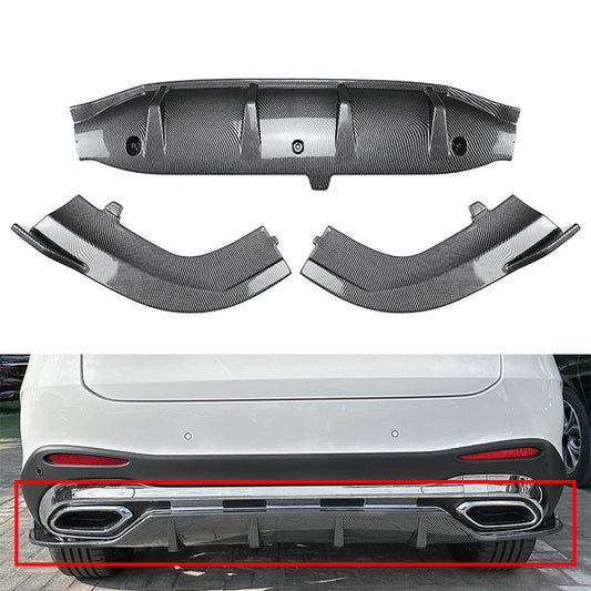 Rear Bumper Spoiler Splitter Lip for Mercedes-Benz GLC Class X254 2023+ 23