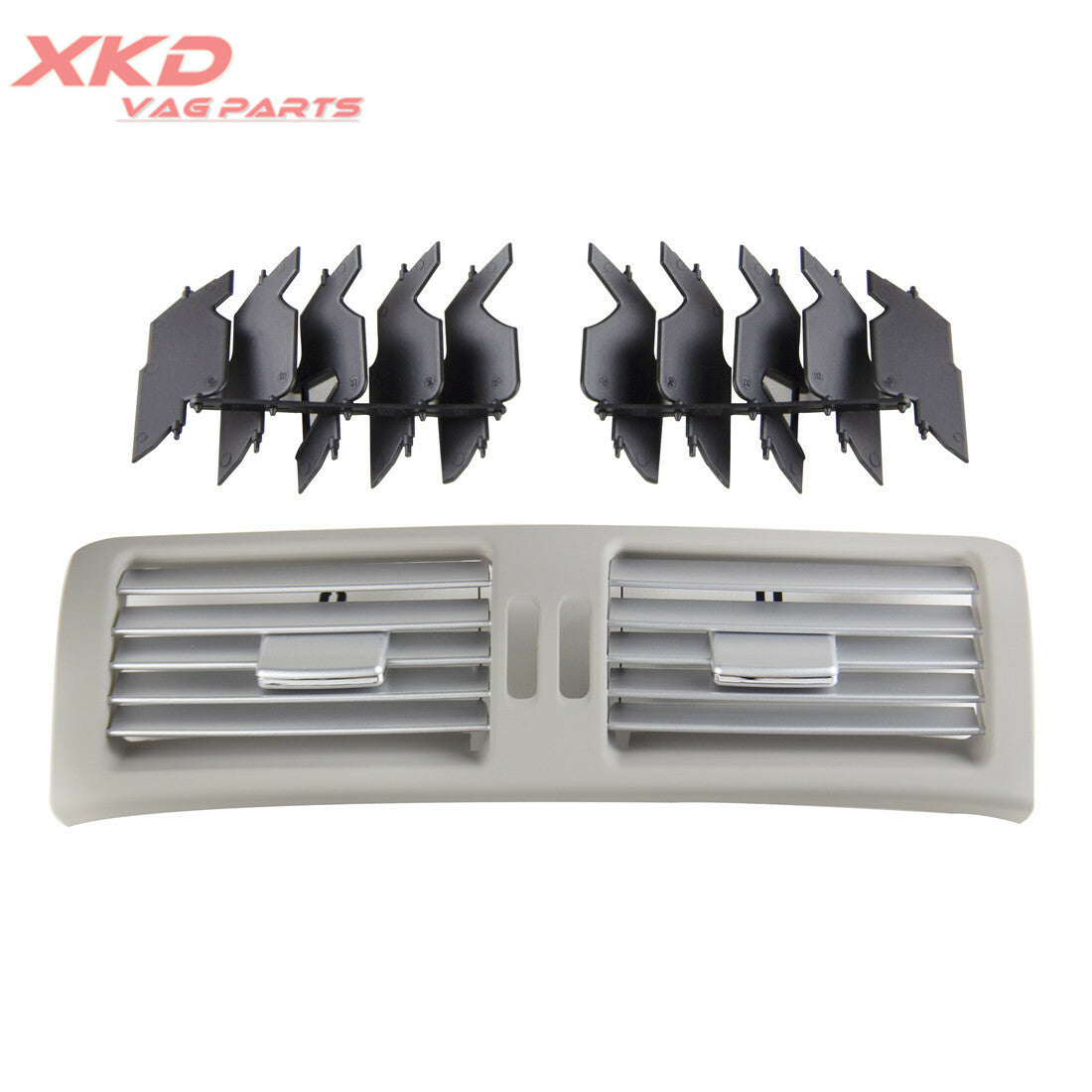 Gray center dashboard AC vent kit suitable for Mercedes-Benz R350 R500