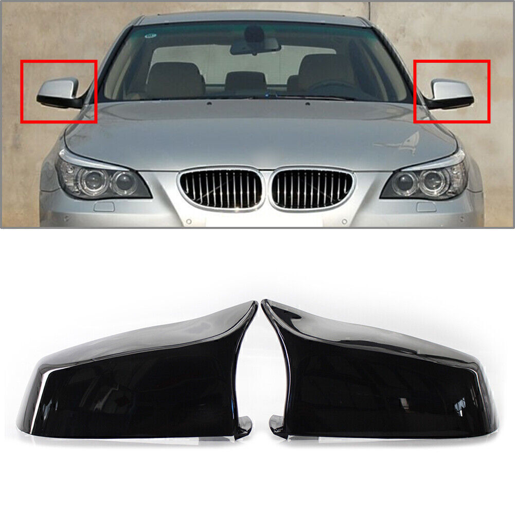 Package of rearview mirror cover trims for BMW 5 Series F10 E60 F01 F02 E63 51167187432