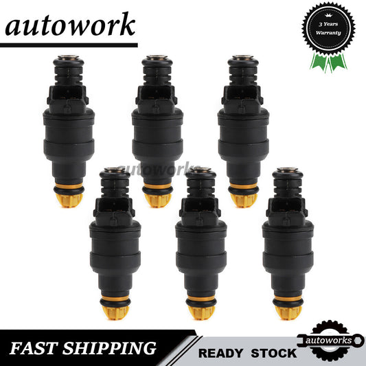 6PCS 0280150790 Fuel Injector for Buick Regal Riviera LeSabre for Oldsmobile V6 3.8L
