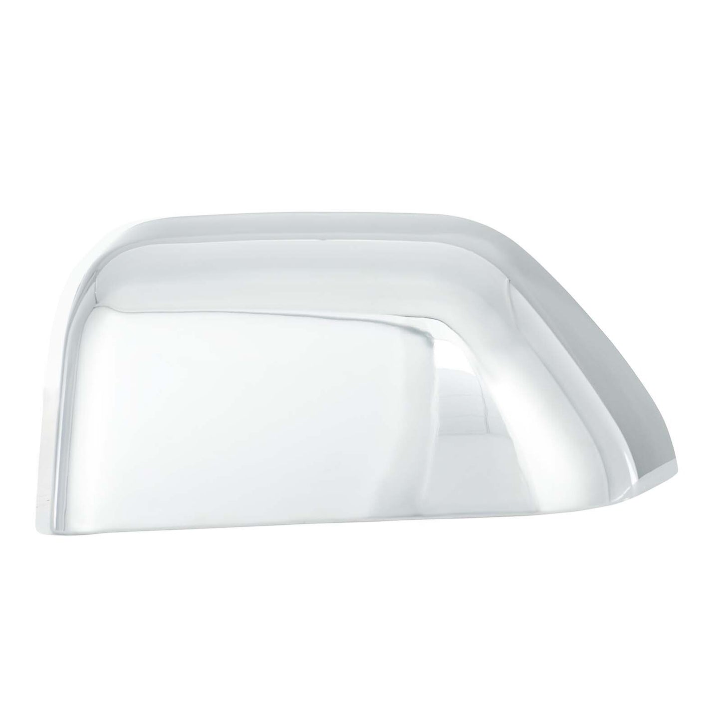 Top Half Tow Mirror Protective Case Chrome for 2017-2024 for Ford F250 F350 Super Duty