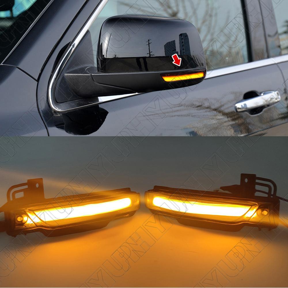 2¡Á Dynamic Blinker Side Mirror Light Indicator for Jeep for Grand Cherokee 2011-2022