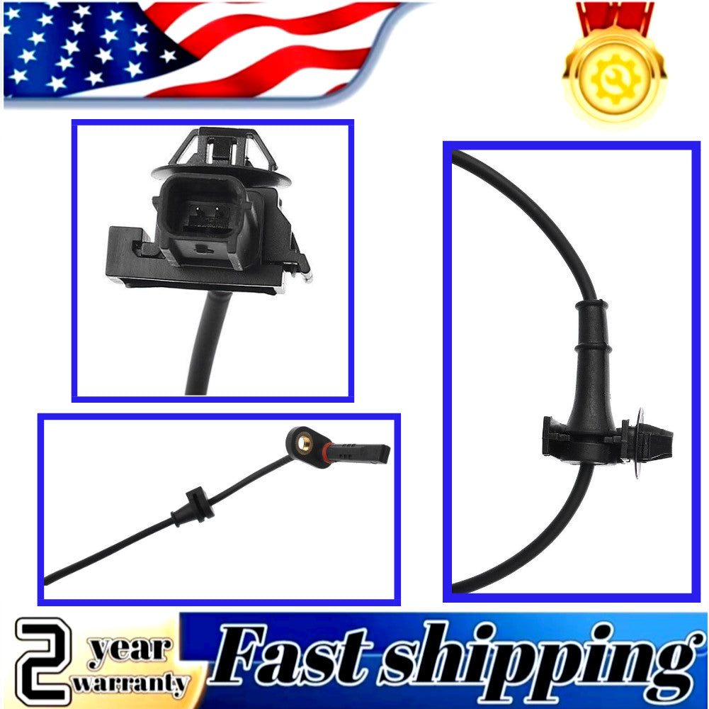 Left rear ABS wheel speed sensor with 2 pins for Honda Odyssey V6 3.5L 2011-2017
