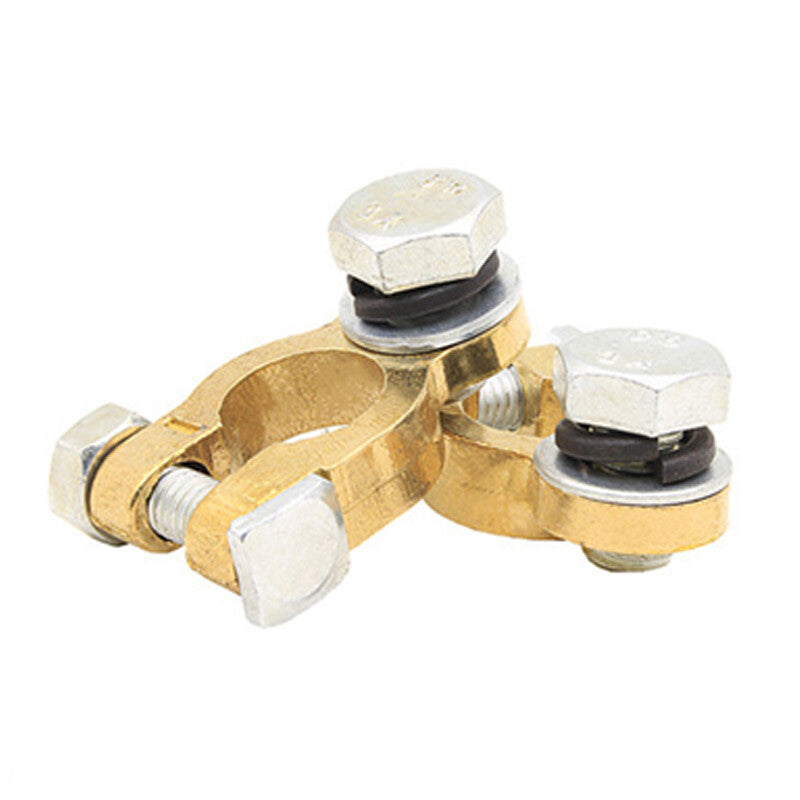 M10 / M8 Heavy Duty Truck/Bus Battery Terminal Cable Connector 2PCS