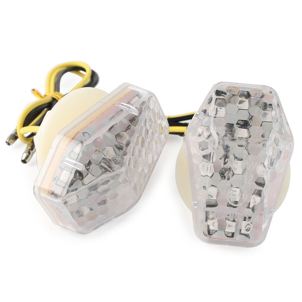 Flush Mount Turn Signal Fit for Suzuki 600 750 SV 1000 TL GSX LED Light Blinker