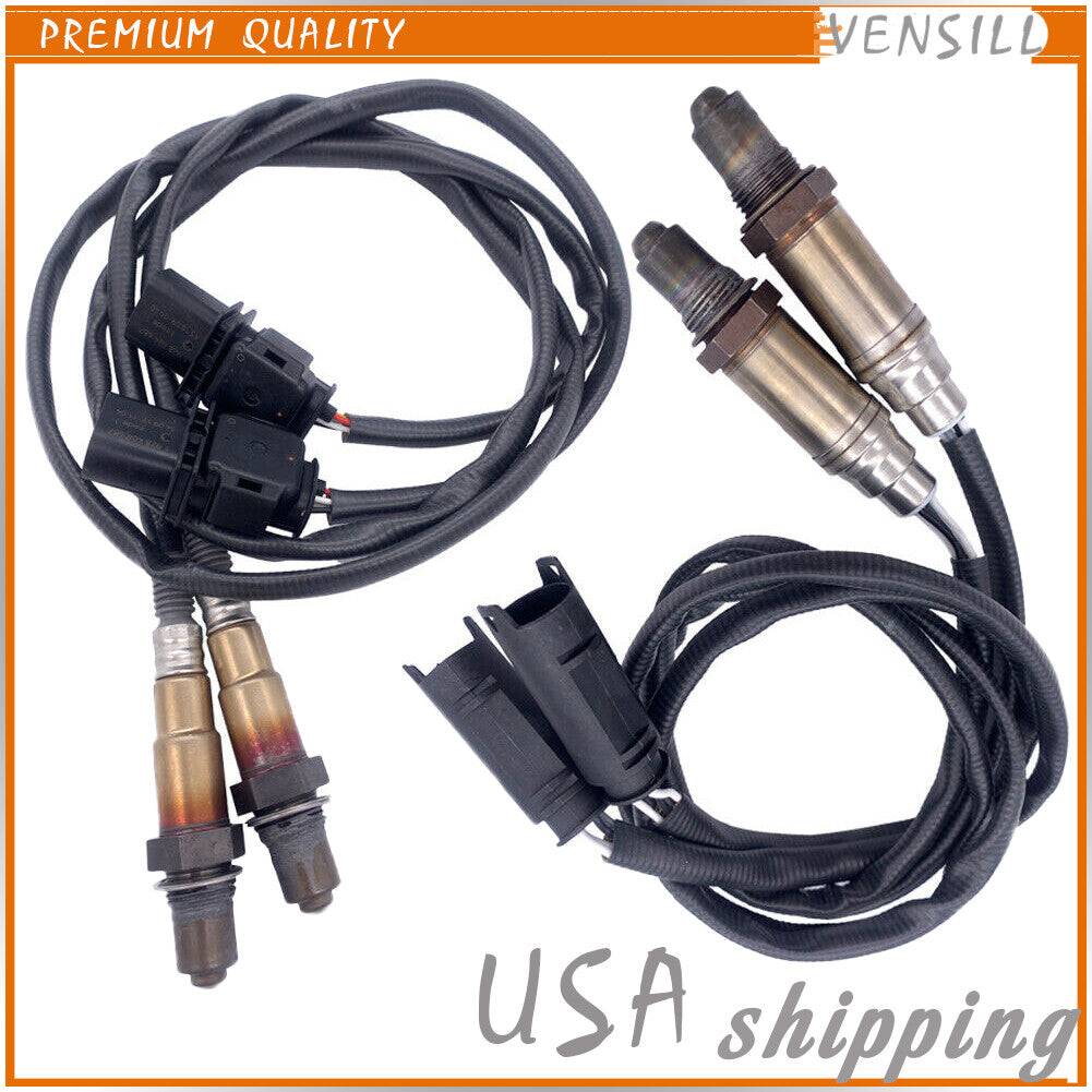 4Pcs Up+Downstream Oxygen Sensor For 2004-2006 for BMW 325i 330i 330Ci 525i X3 3.0L