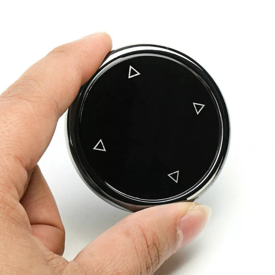 Car Big Multi Media Knob Cover Trim Black iDrive Button for BMW F10 F20 F30 YG