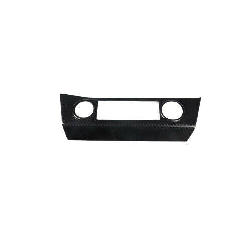 Console AC Switch Control Panel Trim for Honda for Civic 9th 2012-2015 Carbon Fiber