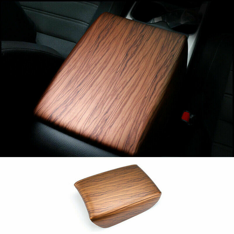 for Honda CR-V CRV 2017-2022 Peach Wood Grain Central Console Armrest Box Cover