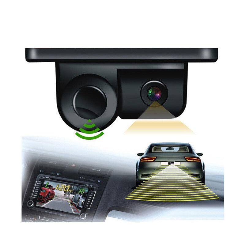SUV parking reverse sensor radar backup night vision camera IP67