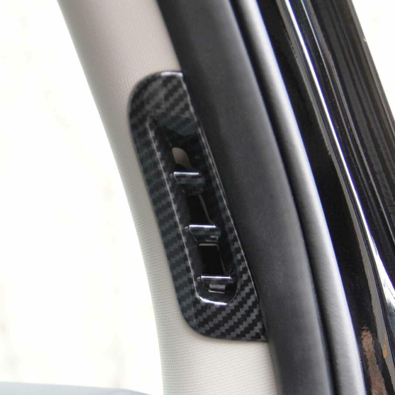 Carbon Fiber One-Pillar Air Outlet Vent Trim for Dodge Durango 2011-2021