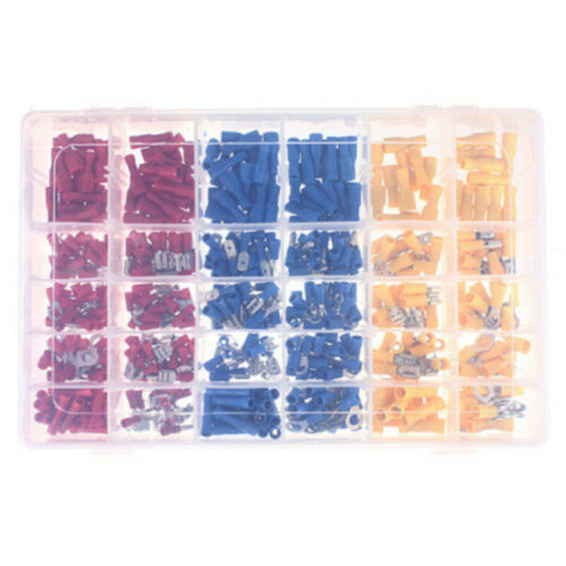 480P Car Electrical Wire Assorted Crimp Spade nsulated Cable Connector Terminal