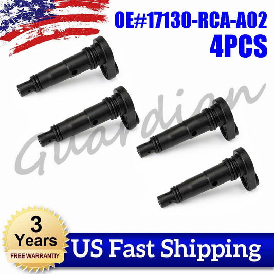 4x PCV Valve Standard 17130-RCA-A02 for Acura for RDX for Honda Odyssey Pilot Ridgeline