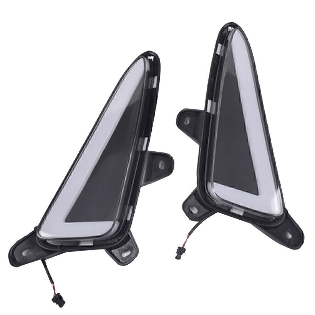 2X LED Daytime Running Lights Yellow Turn Signal Fog Kit Fit for Toyota CHR C-HR