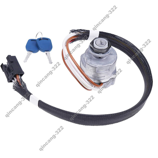 Ignition Switch with Key 87561528 for CASE MAXXUM 100 115 125 135 150 Tractor