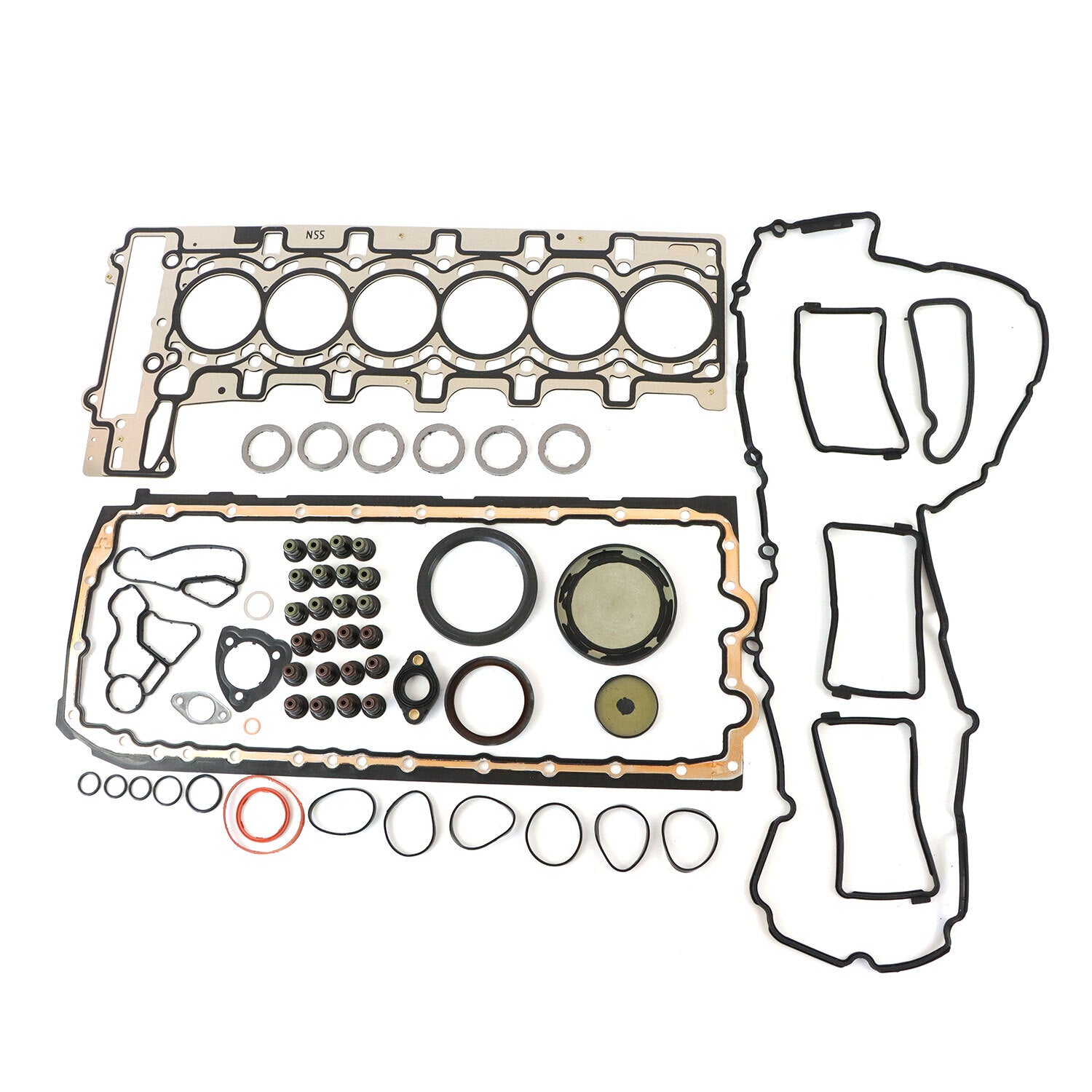 Engine Overhaul Gasket Seals Kit Rebuild Kit 11127599212 Fits for N55B30 N55B30A
