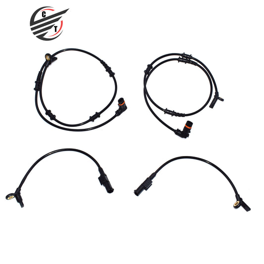 for Mercedes-Benz GL450 ML550 1645400717 ABS Wheel Speed Sensor Set 4 Front Rear