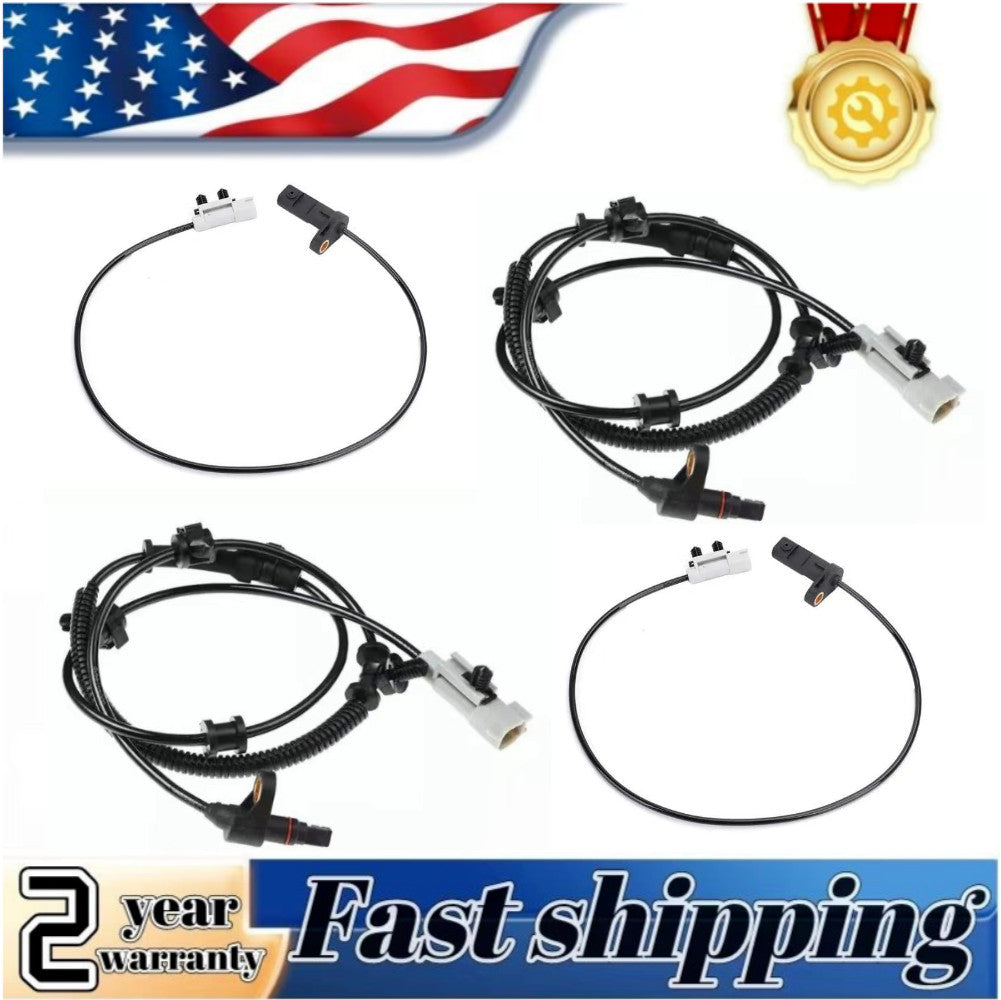 4-Piece ABS Wheel Speed Sensors (Front and Rear) for Jeep Grand Cherokee 2005-2010 ALS2113