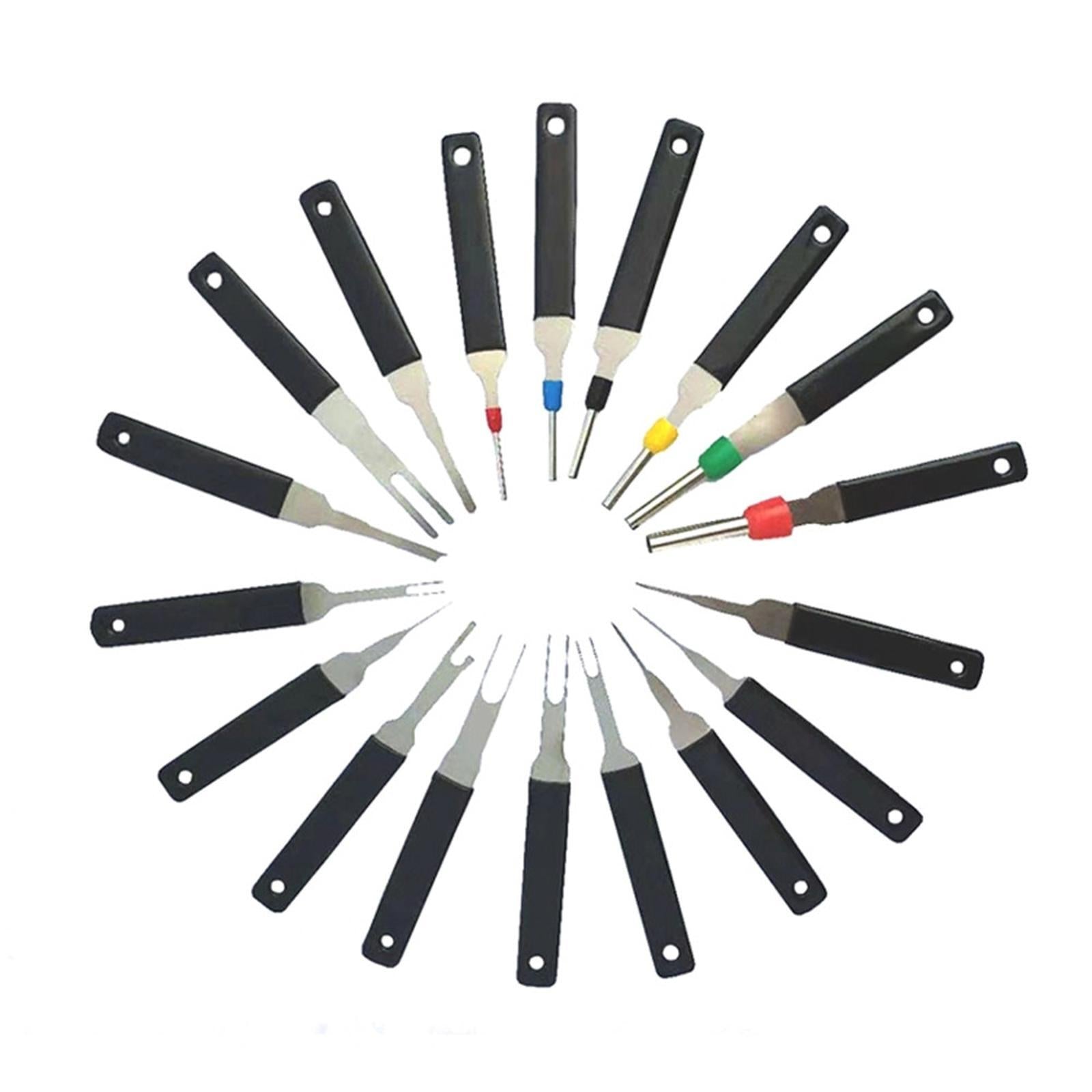 18 IN 1 Heavy Duty Thick Car Terminal Remover Wire Connector Pin Release Tool