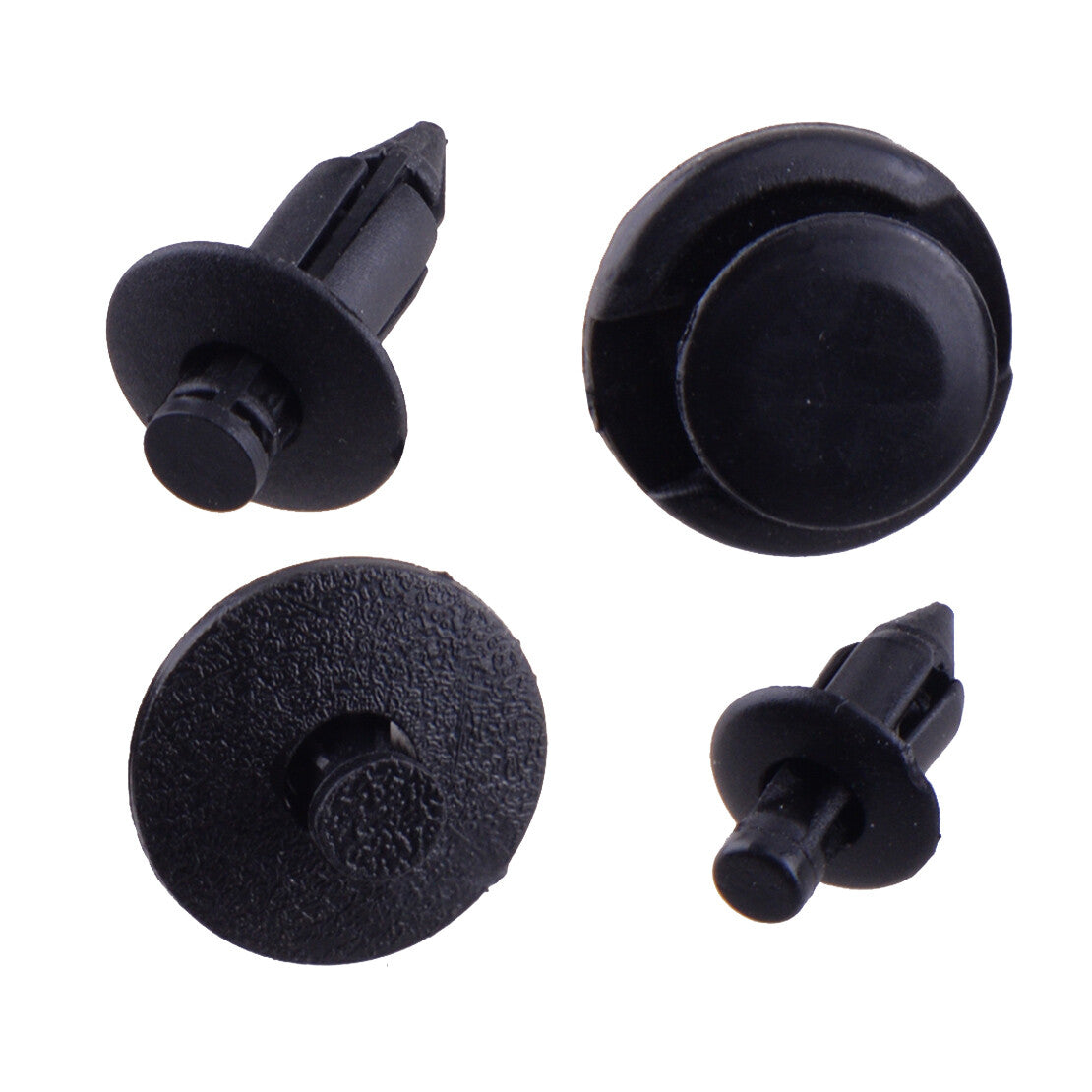 80Pcs Motorcycle Fairing Bodywork Bolt Push Pry Nylon Rivets Pin Clips