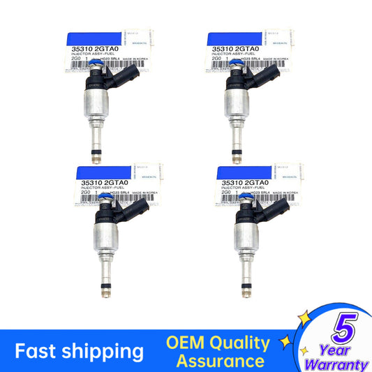 4PCS Fuel Injector for Hyundai Sonata for Kia Sorento 2015-2017 35310-2GTA0
