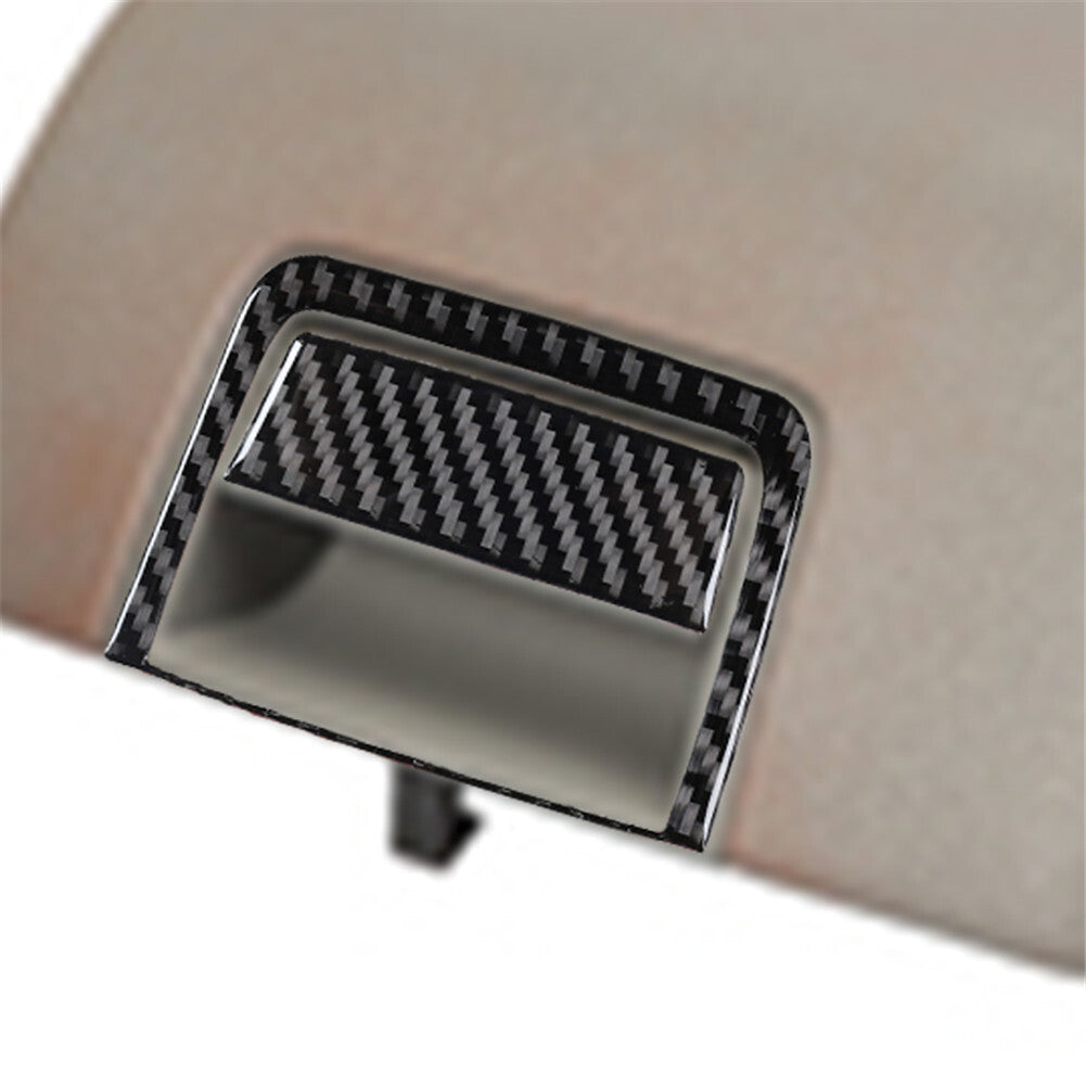 Carbon Fiber Interior Center Console Handle Cover Trim for Ford F-150 FX4 04-08