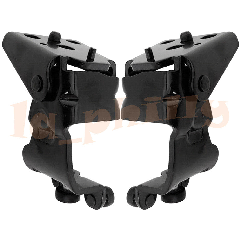2x Sliding Door Roller Middle Braket Left Right for 2007-2018 for Hyundai H1 Black