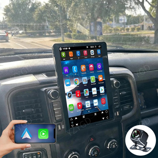 9.7 Car Stereo Radio for Ram 1500 Classic 2019-2024 Android Carplay GPS Screen