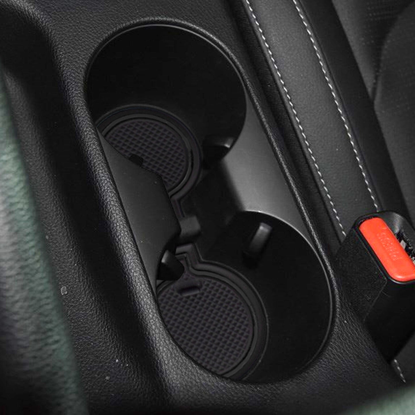 for KIA Forte K3 Cerato 2019 2020 Gate Slot Cup Pad Accessories Door Mats BLACK