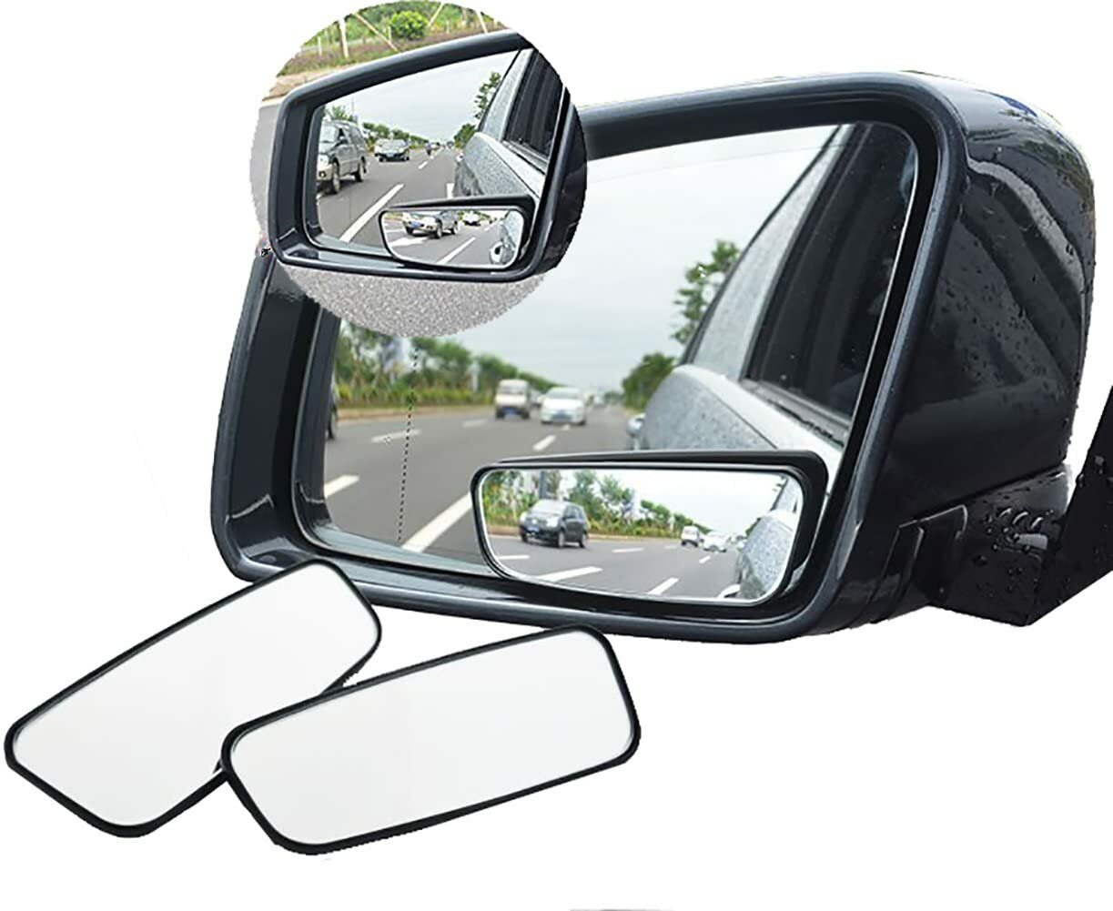 2-piece adjustable blind spot rearview mirrors, 360¡ã wide angle, suitable for cars, trucks, and SUVs.