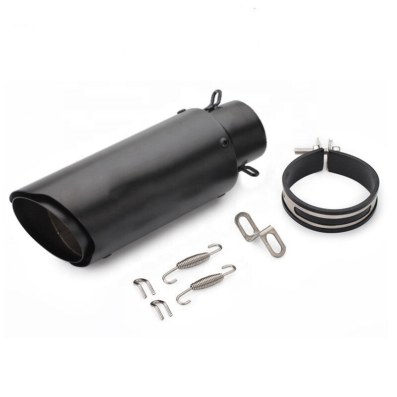 51mm 250mm Motorcycle Exhaust DB Killer Slip On Pipe Muffler Tips Replac Baffles
