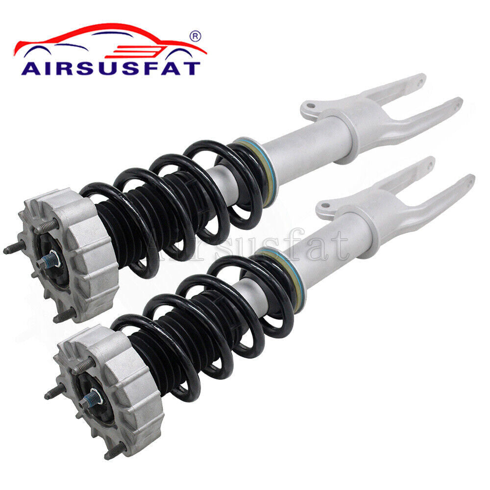 A pair of front suspension shock absorbers with PASM for Porsche for Panamera 970 2010-2016.