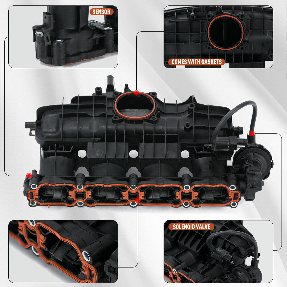 2.0T Intake Manifold for VW for Golf for Tiguan MK2 for Audi A3 A4 A5 06L133201AH CNCD CYPA