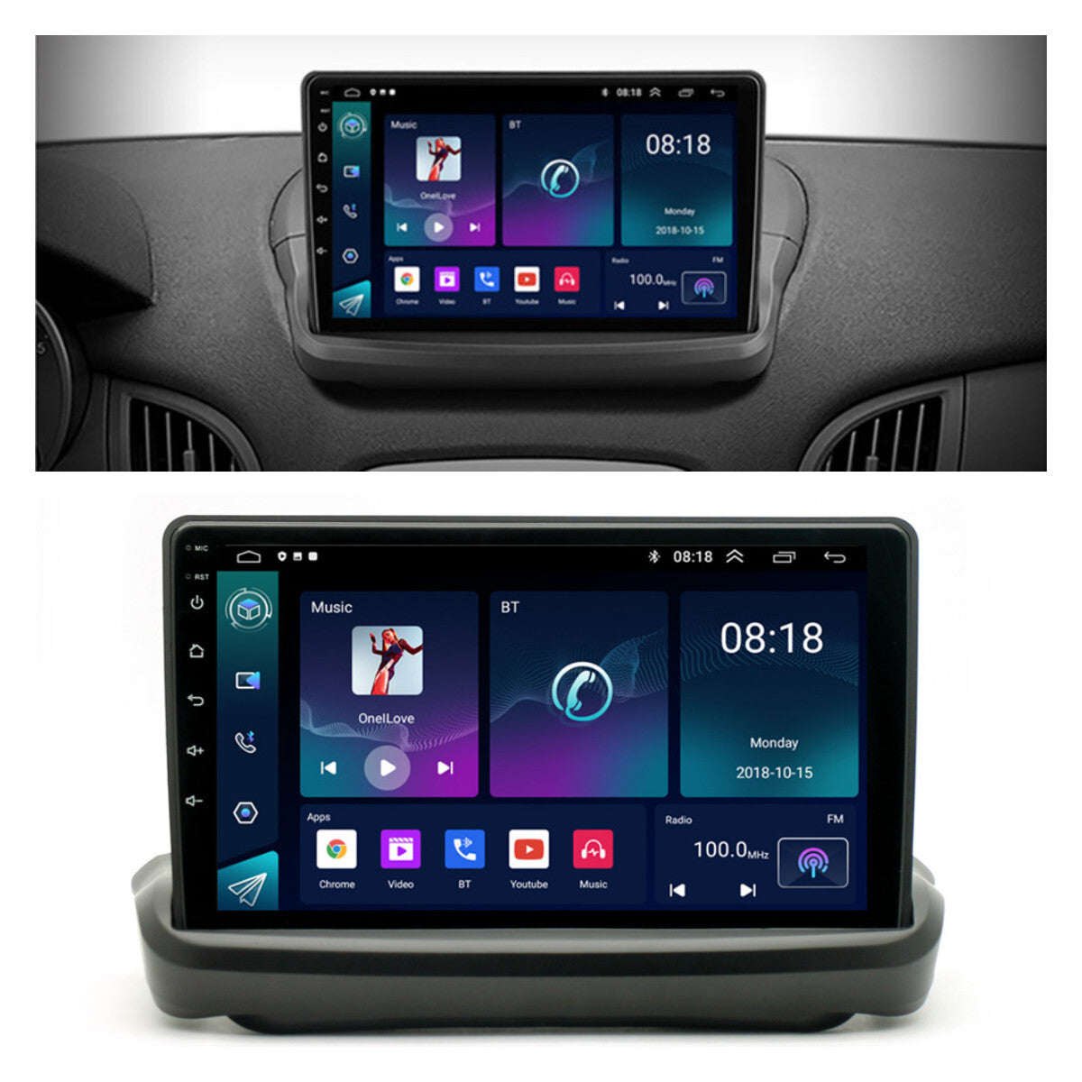 9 For 2009-12 for Hyundai for Genesis Coupe Android Radio Stereo GPS Nav Wifi FM Player