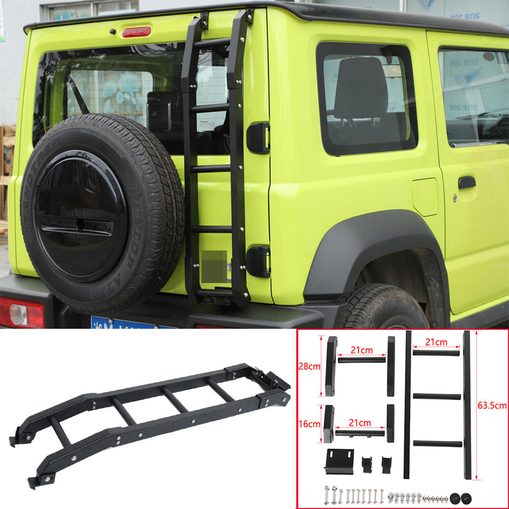 Alloy Car Rear Door Tailgate Ladder Climbing Trim Fit for Suzuki for Jimny 2019-2022