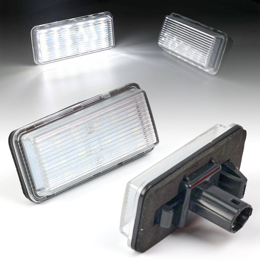 Pair No Error LED License Number Plate Lights 18SMD for Lexus LX470 LX570 GX470