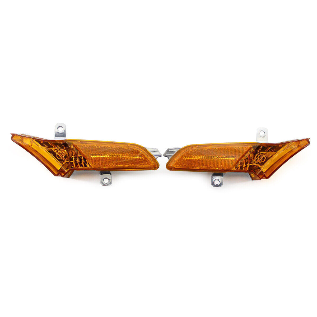 1 Pair Front Side Marker Turn Signal Light Amber for Porsche for Cayenne 08-10