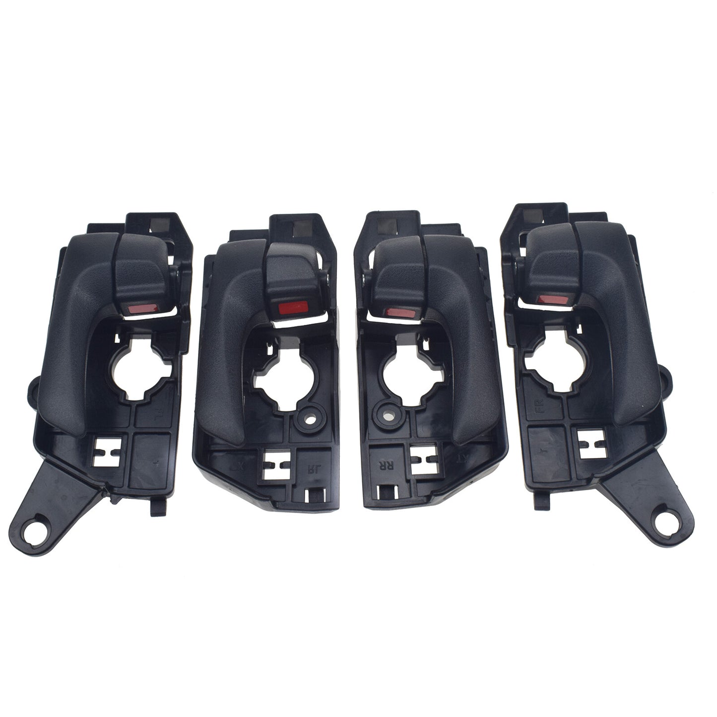4PCS Interior Door Handles Front Rear Left Right Set For 08-10 for Hyundai Sonat